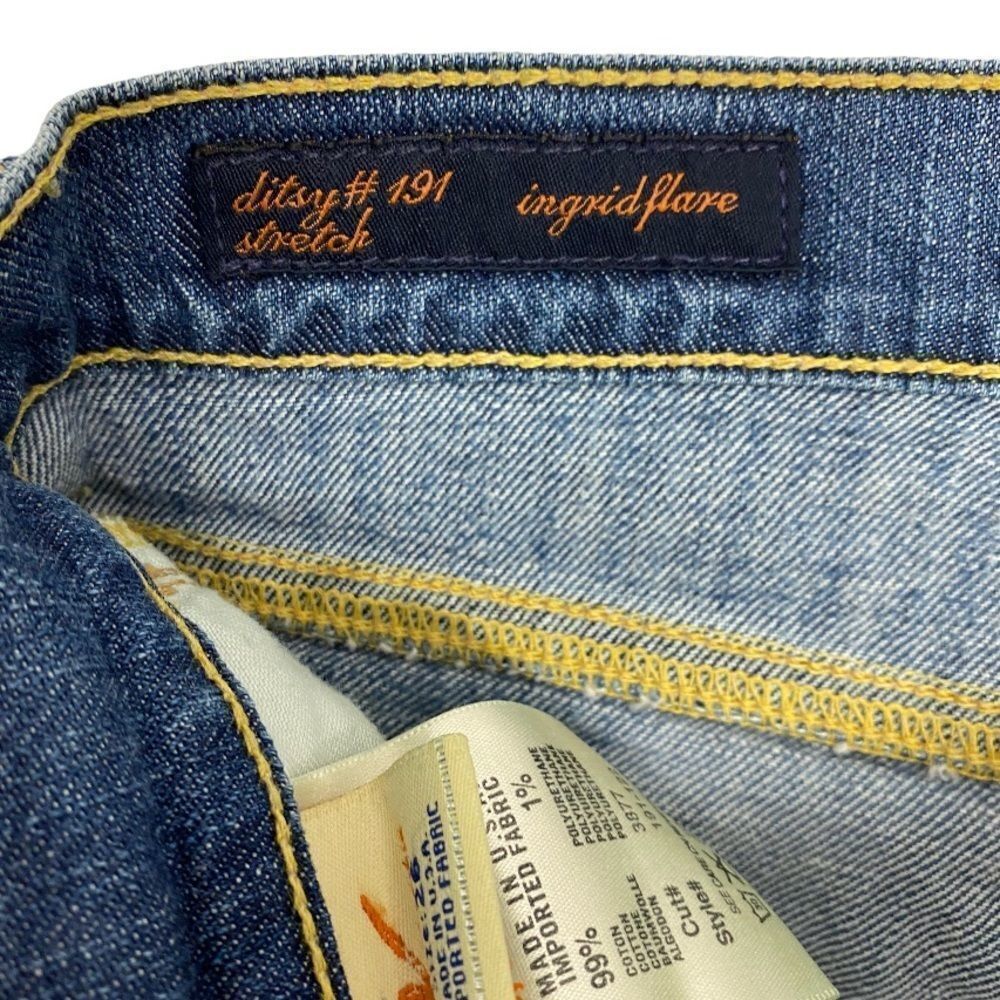 Citizens Of Humanity Women's Ingrid Flare Ditsy Size 26 - Picture 7 of 11